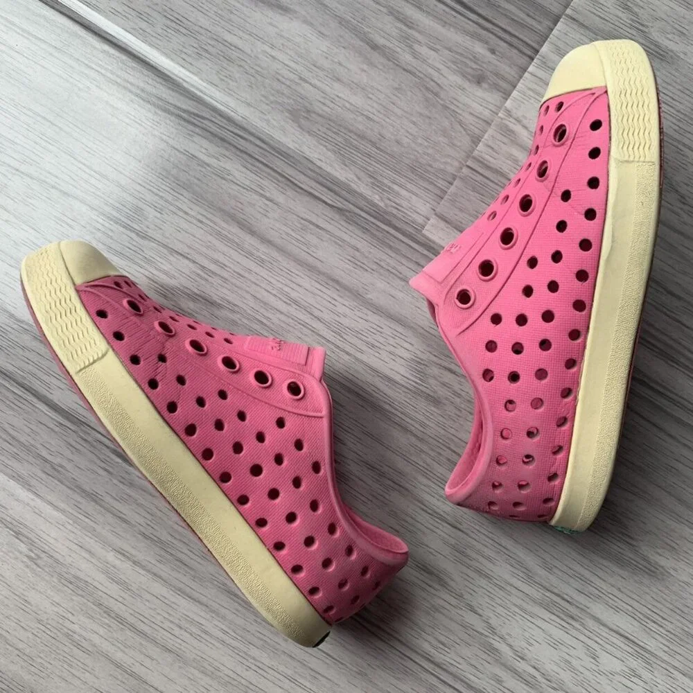 Native Jefferson Pink Sneaker Sandals